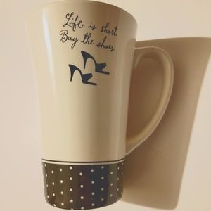 Hallmark Mattel Barbie Life Is Short Buy The Shoes 45th Anniversary Mug